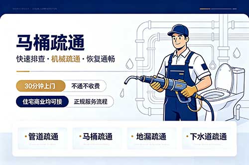 瑶海马桶疏通